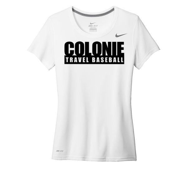 Legend Tee Travel Baseball White