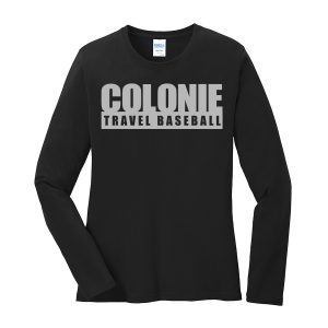 Long Sleeve Core Blend Tee Travel Baseball Black