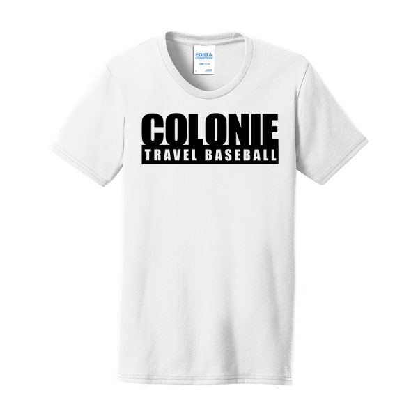 Core Blend Tee Travel Baseball White