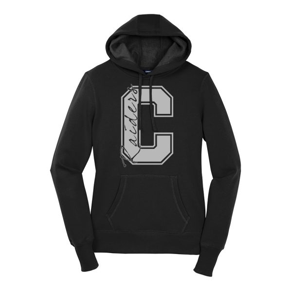 Pullover Hooded Sweatshirt C Raiders Black