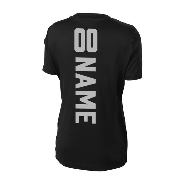 Performance Cooling Tee Black Back