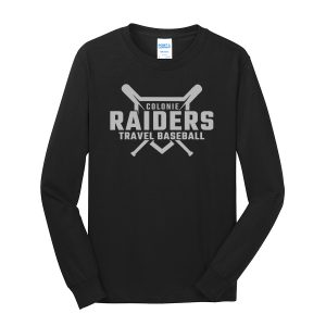 Long Sleeve Core Blend Tee Raiders Diamond Black