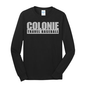 Long Sleeve Core Blend Tee Travel Baseball Black