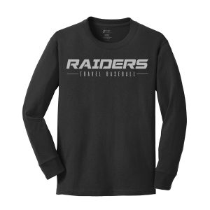 Long Sleeve Core Blend Tee Raiders Black