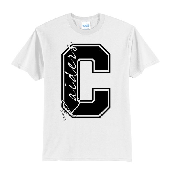 Core Blend Tee C Raiders White