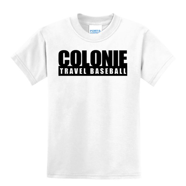 Core Blend Tee Travel Baseball White