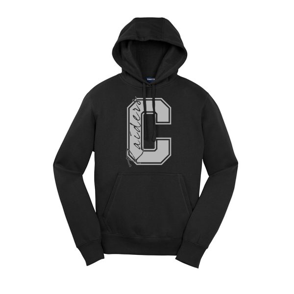 Pullover Hooded Sweatshirt C Raiders Black