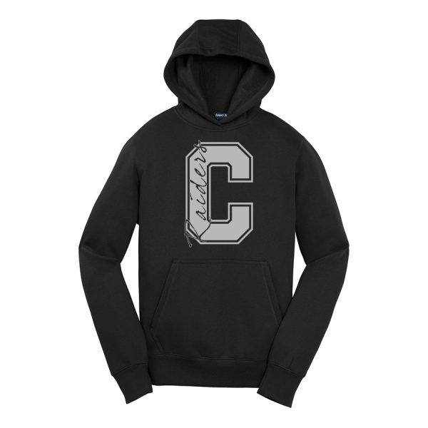 Pullover Hooded Sweatshirt C Raiders Black