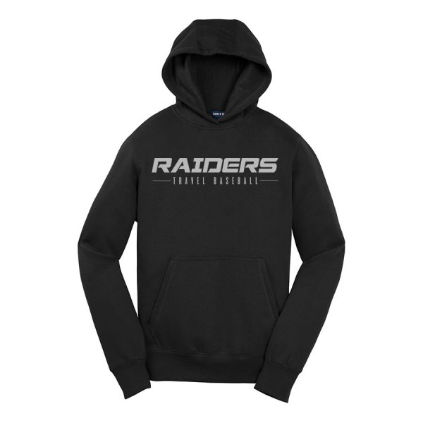 Pullover Hooded Sweatshirt Raiders Black